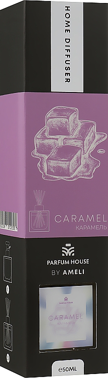 Dyfuzor zapachowy Karmel - Parfum House by Ameli Homme Diffuser Caramel — Zdjęcie N1