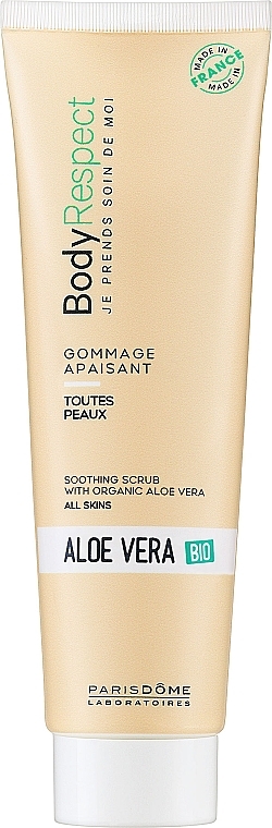 Peeling do twarzy z aloesem - Body Respect Soothing Scrub With Organic Aloe Vera — Zdjęcie N1
