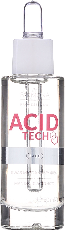 Kwas migdałowy 40% do peelingu twarzy - Farmona Professional Acid Tech — Zdjęcie N1