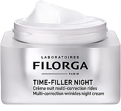 Multikorekcyjny krem przeciwzmarszczkowy do twarzy - Filorga Time-filler Night Cream — Zdjęcie N2