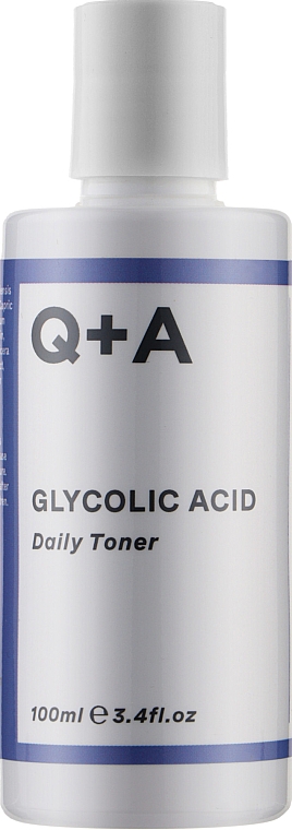 Tonik do twarzy z kwasem glikolowym - Q+A Glycolic Acid Daily Toner — Zdjęcie N1
