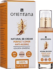 Naturalny krem BB do twarzy Złoty Żeń-szeń - Orientana Natural BB Cream SPF 30 — Zdjęcie N1