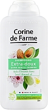 Szampon do włosów z olejem ze słodkich migdałów - Corine De Farme Shampoo — Zdjęcie N1