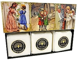 Kup Zestaw - The English Soap Company Christmas Collection Hand Soap Gift Set (soap/3x100g)