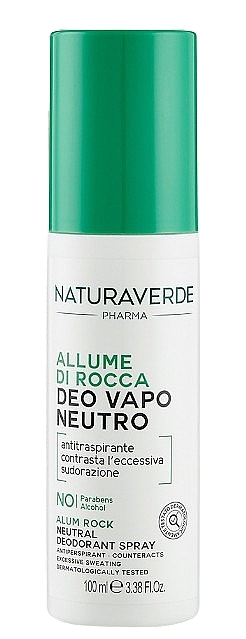 Dezodorant w sprayu z ekstraktem z rumianku - Naturaverde Pharma Alum Rock Deo Vapo Neutral — Zdjęcie N1