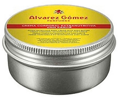 Alvarez Gomez Agua De Colonia Concentrada Crema de Karite Corporal - Krem do ciała — Zdjęcie N2