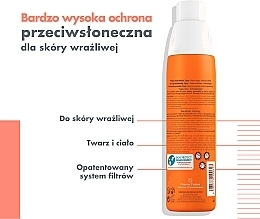 Przeciwsłoneczny spray do ciała SPF 50 - Avène Sun Very High Protection Spray — Zdjęcie N3