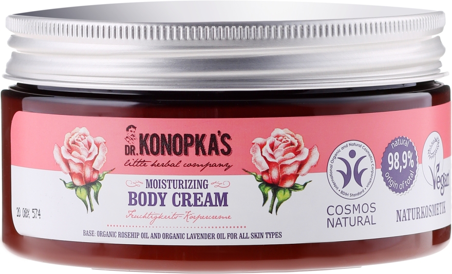 Nawilżający krem do ciała - Dr. Konopka's Moisturizing Body Cream — фото N1