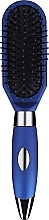 Szczotka do masażu owalna, 24 cm, niebieska - Titania Hair Care — Zdjęcie N1