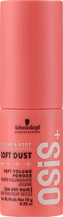 Puder dodający włosom objętości - Schwarzkopf Professional Osis+ Soft Dust Volumizing Powder — Zdjęcie N1