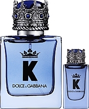 Dolce & Gabbana K - Zestaw (edp/50 ml + edp/mini/5 ml) — Zdjęcie N1