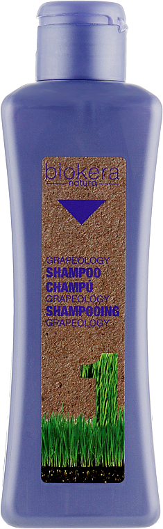 Szampon do włosów z olejem z pestek winogron - Salerm Biokera Grapeology Shampoo — Zdjęcie N2