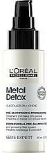 PREZENT! Profesjonalna pielęgnacja przed szamponem zmniejszająca porowatość wszystkich rodzajów włosów, zapobiegająca łamaniu i niepożądanym zmianom koloru - L'Oreal Professionnel Serie Expert Metal Detox — Zdjęcie N1