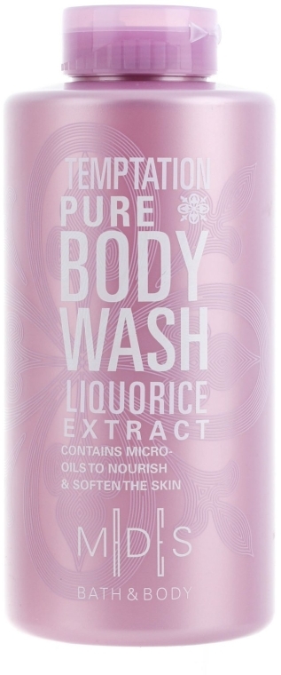Żel pod prysznic Lukrecja - Mades Cosmetics Bath & Body Temptation Pure Body Wash — Zdjęcie N1