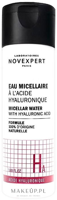 PREZENT! Woda micelarna do twarzy - Novexpert Hyaluronic Acid Micellar Water (miniatura) — Zdjęcie N2