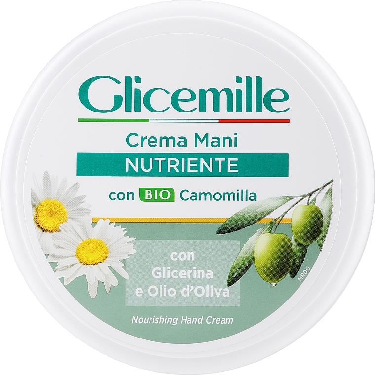 Odżywczy krem do rąk z ekstraktem z rumianku i oliwą z oliwek - Mirato Glicemille Nourishing Hand Cream — Zdjęcie N1