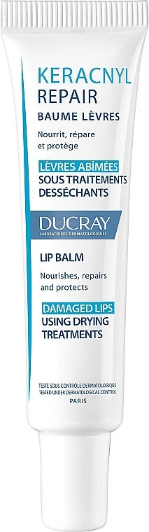 Odbudowujący balsam do ust - Ducray Keracnyl Repair Lip Balm