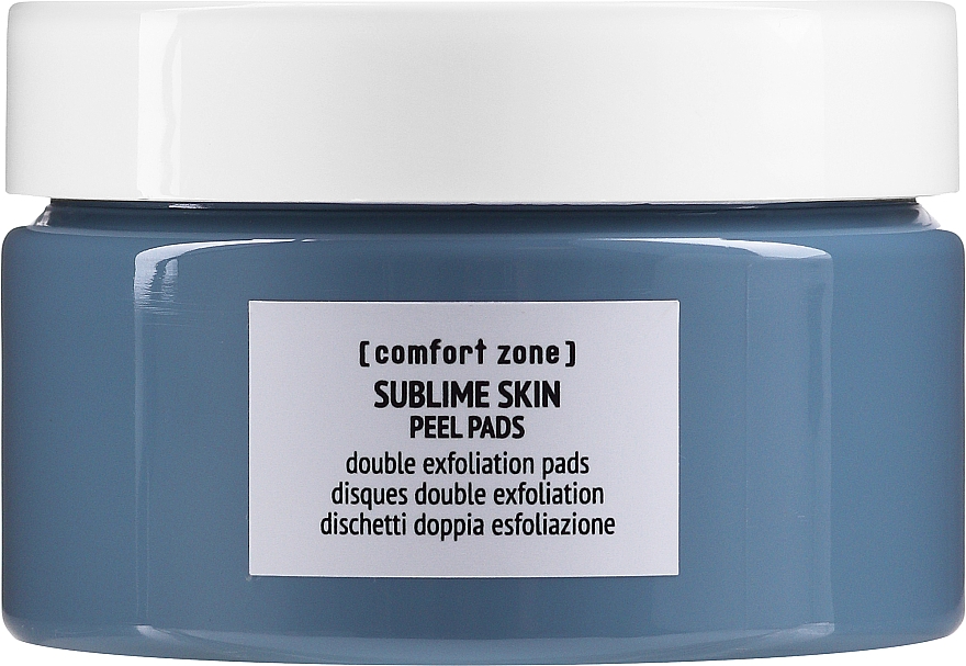 Złuszczające płatki do twarzy - Comfort Zone Sublime Skin Peel Pads — Zdjęcie N1
