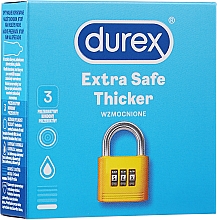 Kup Prezerwatywy Extra safe, 3 szt. - Durex Extra Safe