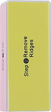 Polerka 4-stronna, 104 x 34 x 33 mm, żółto-fioletowa - Baihe Hair — Zdjęcie N1