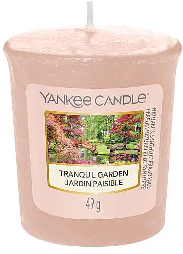 Świeca zapachowa w szklance - Yankee Candle Tranquil Garden Candle — Zdjęcie N1