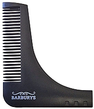 Grzebień do brody - Barburys Barberang Beard Shaping Comb — Zdjęcie N1