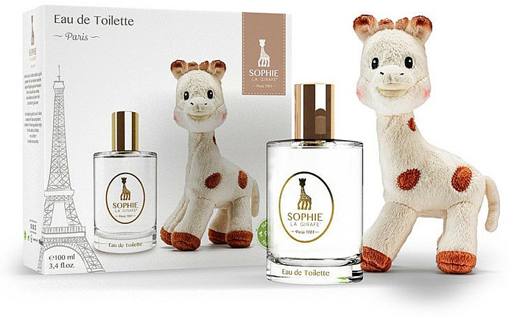 Parfums Sophie La Girafe Eau de Toilette - (edt 100 ml + toy) — Zdjęcie N1