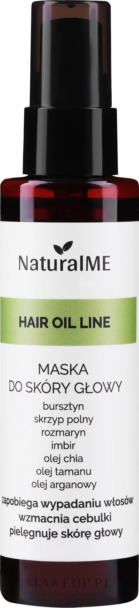 Maska do skóry głowy - NaturalME Hair Oil Line — Zdjęcie 75 ml