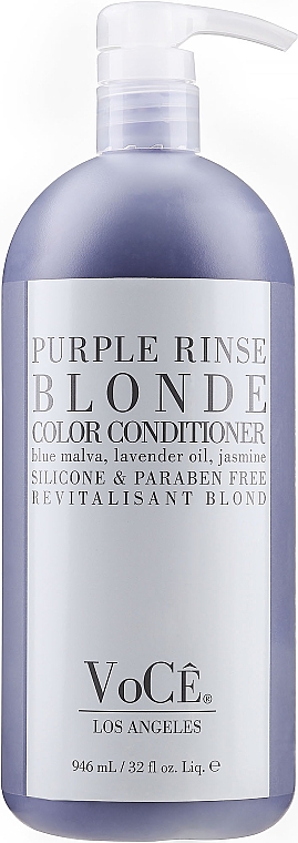 Odżywka do włosów blond - VoCê Haircare Purple Rinse Blonde Color Conditioner — Zdjęcie N2