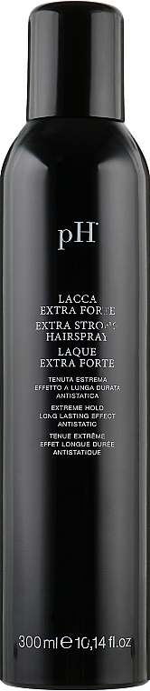 Bardzo mocny lakier do włosów - pH Laboratories Extra Strong Hairspray — Zdjęcie N1