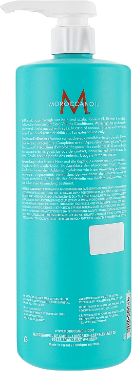 Szampon zwiększający objętość włosów - Moroccanoil Extra Volume Shampoo — Zdjęcie N8