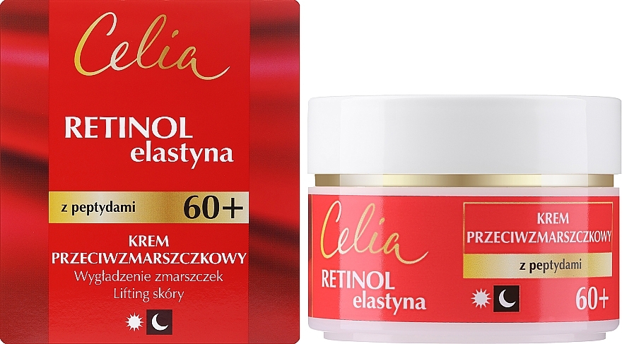 Krem przeciwzmarszczkowy z retinolem 60+ - Celia Retinol 60+ — Zdjęcie N1