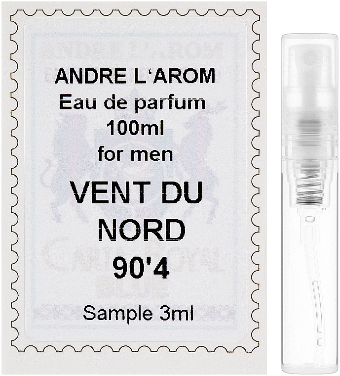 Andre L'arom Vent du Nord "90'4" - Woda perfumowana (mini) — Zdjęcie N1