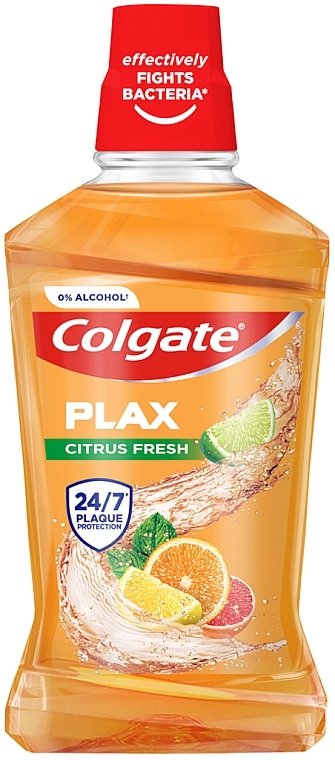Płyn do płukania ust - Colgate Plax Citrus Fresh  — Zdjęcie N1