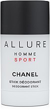 Chanel Allure Homme Sport - Perfumowany dezodorant w sztyfcie dla mężczyzn — Zdjęcie N2
