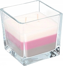 Świeca zapachowa trójwarstwowa w szkle Ogród Spa - Bispol Scented Candle Spa Garden — Zdjęcie N2