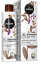 Kup Oczyszczający szampon ziołowy przeciw oznakom starzenia się włosów Żywokost - Ziolove