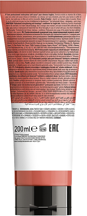 Wzmacniająca odżywka do włosów - L'Oreal Professionnel Inforcer Strengthening Anti-Breakage Conditioner New — Zdjęcie N2
