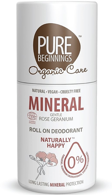 Dezodorant Mineral - Pure Beginnings Eco Roll On Deodorant — Zdjęcie N1