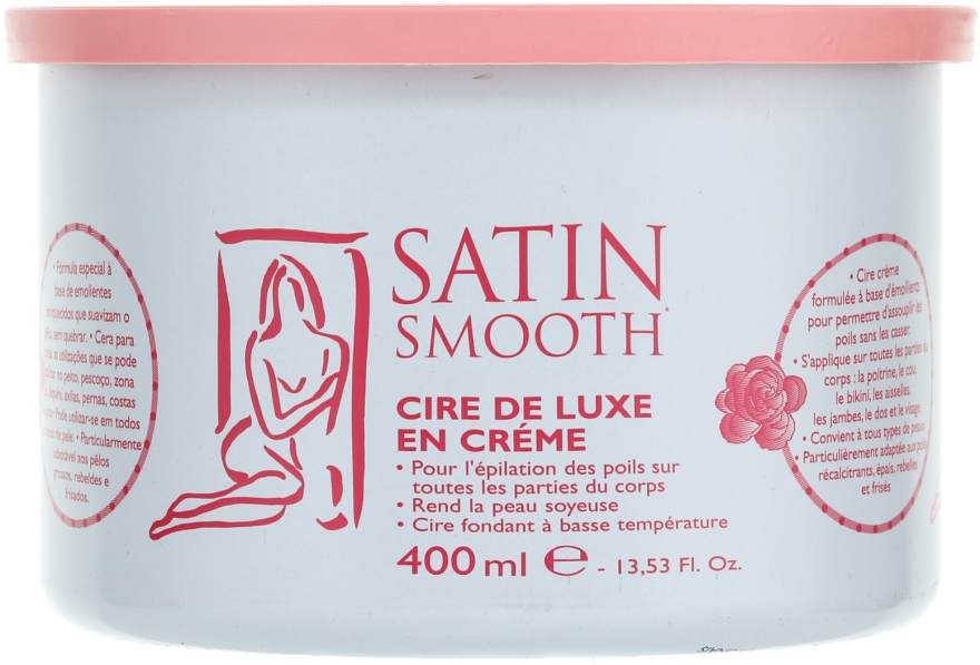 Wosk do depilacji - Satin Smooth Deluxe Cream Wax — Zdjęcie N1