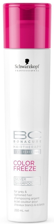 Szampon do włosów farbowanych - Schwarzkopf Professional BC Bonacure Color Freeze Silver Shampoo