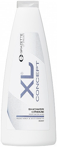 PRZECENA! Odświeżający krem pod prysznic z aloesem - Grazette XL Concept Shower Creme * — Zdjęcie N1