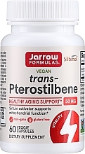 Aktywator sirtuin w kapsułkach - Jarrow Formulas Trans-Pterostilbene, 50 mg — Zdjęcie N1