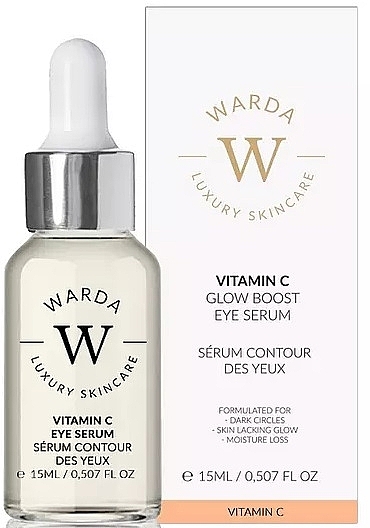 Serum pod oczy z witaminą C - Warda Vitamin C Skin Glow Boost Eye Serum — Zdjęcie N1