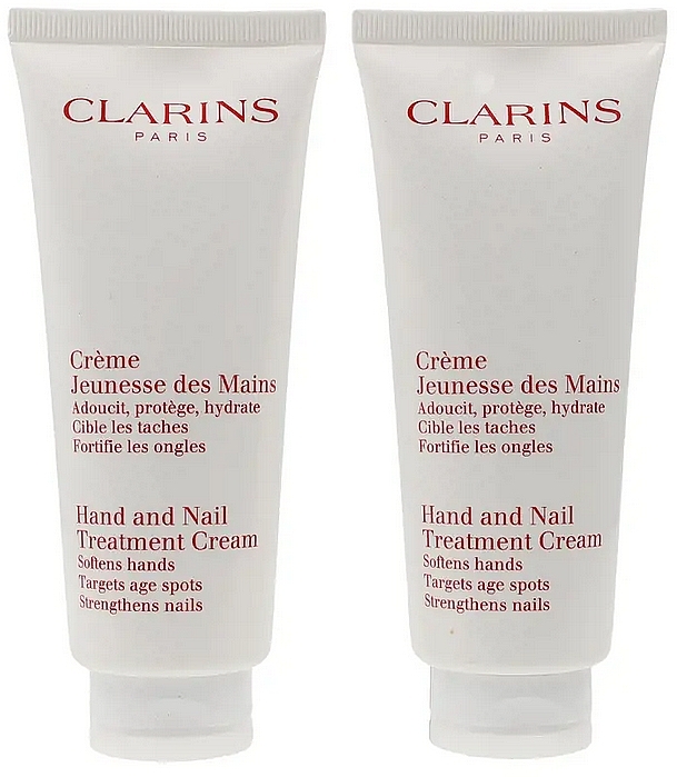 Zestaw - Clarins Jeunesse Des Mains Set (h/cream/2x100ml) — Zdjęcie N2