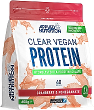 Kup Suplement diety Czyste wegańskie białko o smaku żurawiny i granatu - Applied Nutrition Clear Vegan Protein Cranberry & Pomegranate