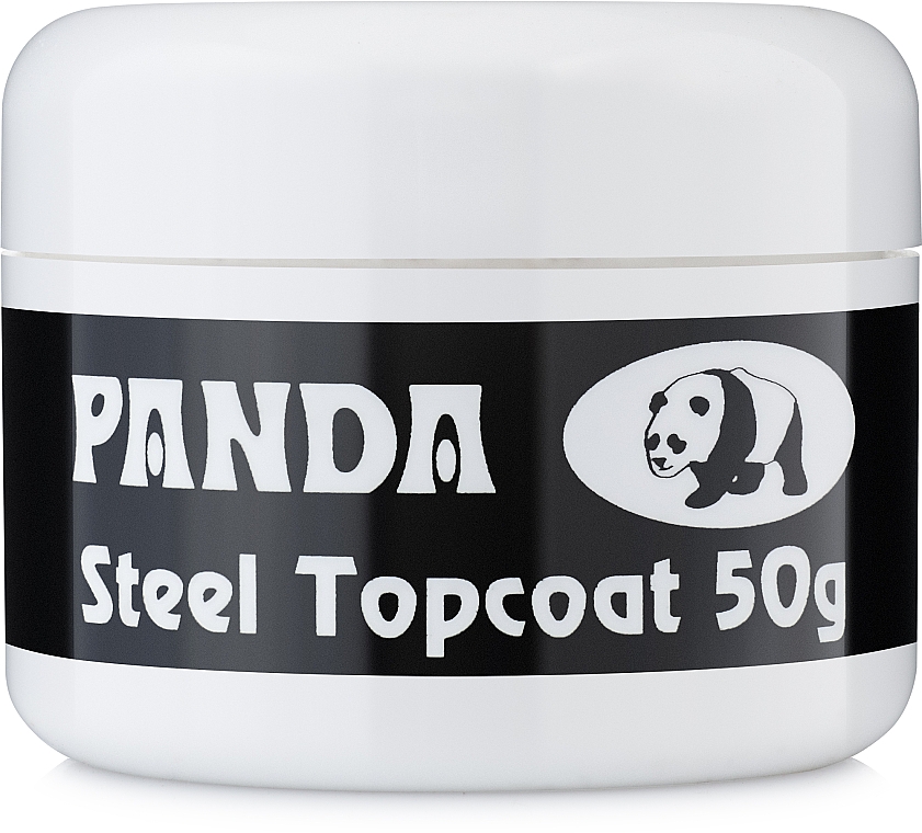 Bardzo błyszczący top bez lepkiej warstwy - Panda Steel Top Coat — Zdjęcie N4