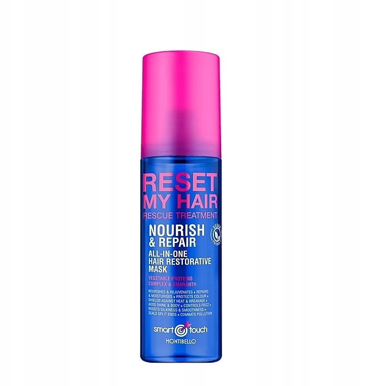 Regenerująca maska w sprayu do włosów - Montibello Smart Touch Reset My Hair Nourish &Repair Treatment — Zdjęcie N1