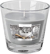 Świeca aromatyczna premium w szkle Solna Jaskinia - Bispol Premium Line Scented Candle Salt Cave — Zdjęcie N1