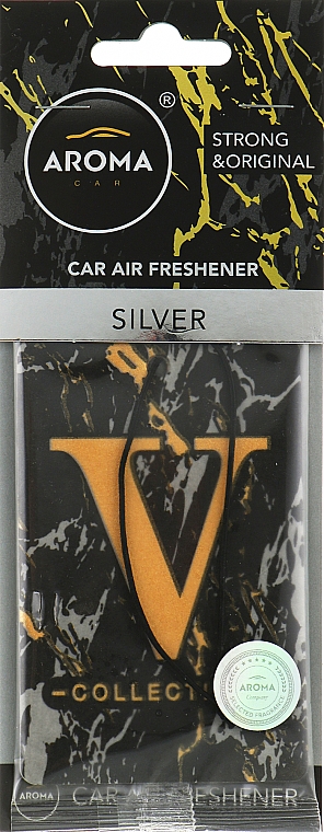Zapach do samochodu Silver - Aroma Car V — Zdjęcie N1